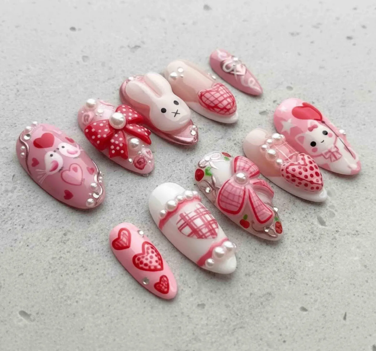 Valentine Nails