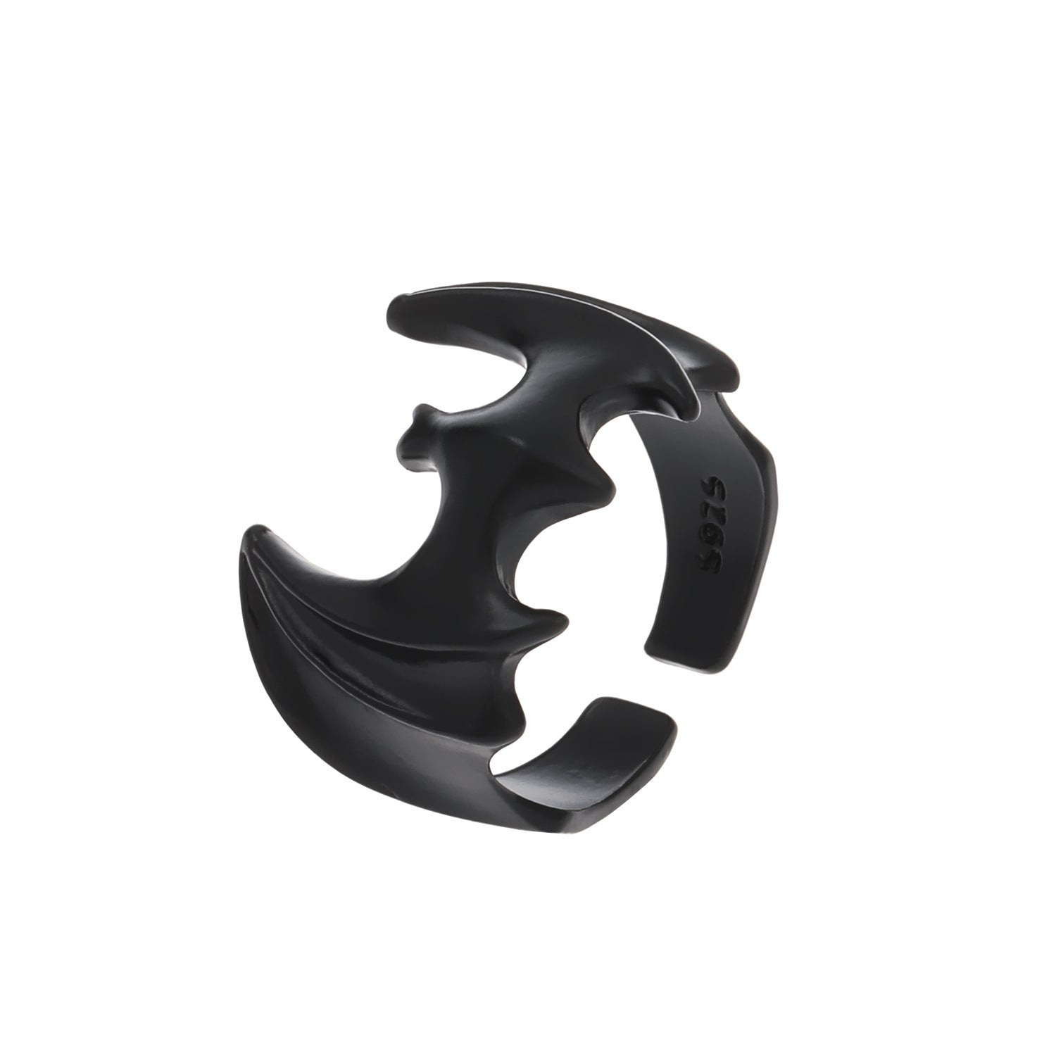 Midnight Bat Adjustable Ring