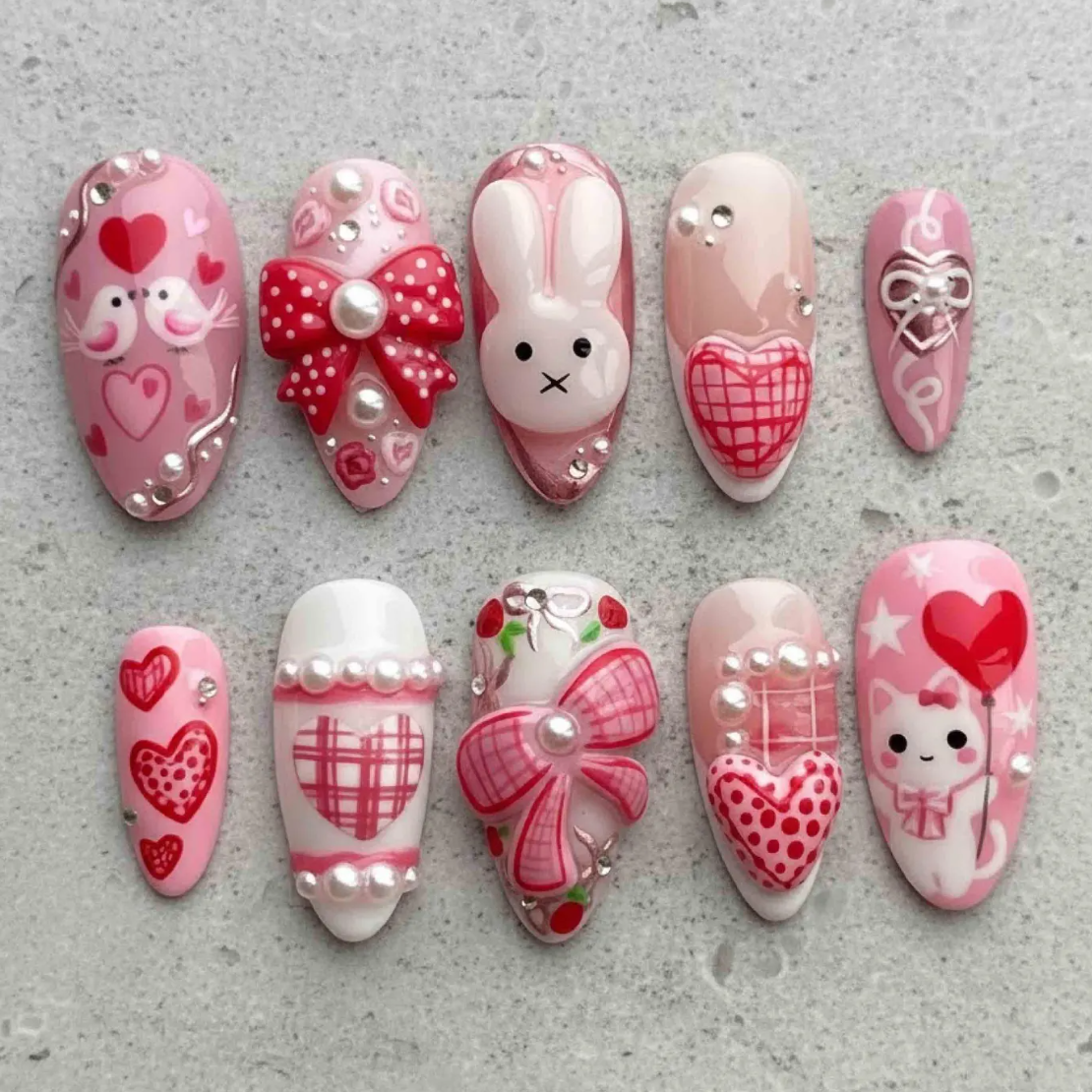 Valentine Nails