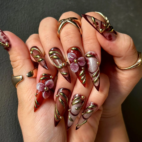 Orchid Charm