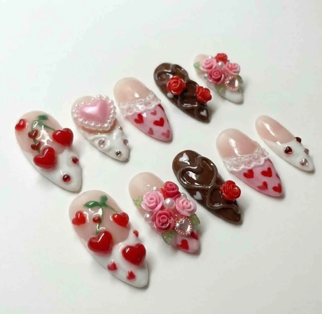 Valentine Nails