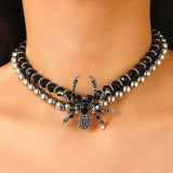 Spider Veil Earrings, Bracelet & Necklace