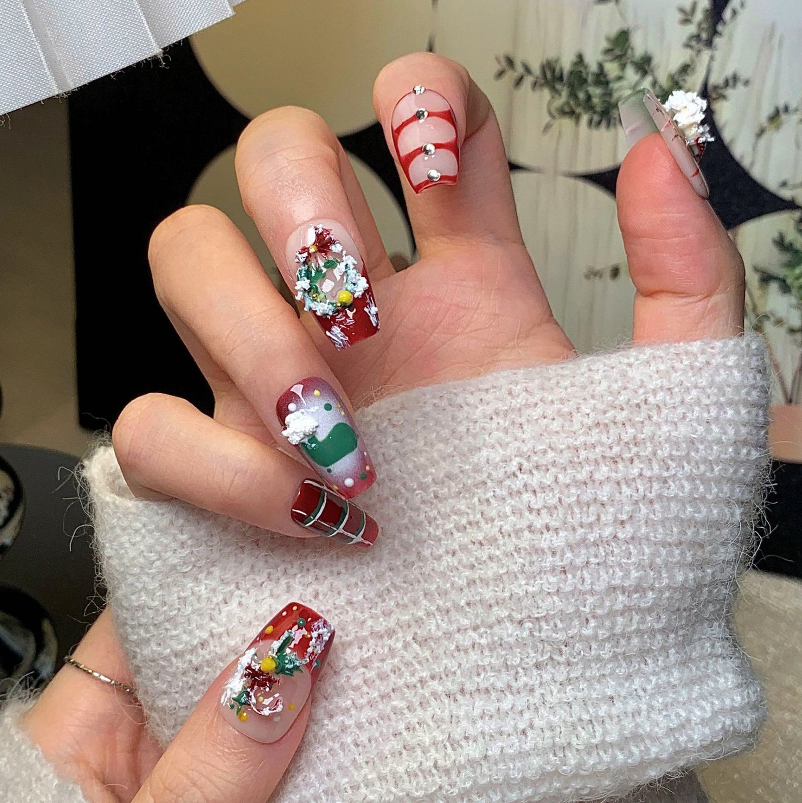 Plaid Santa