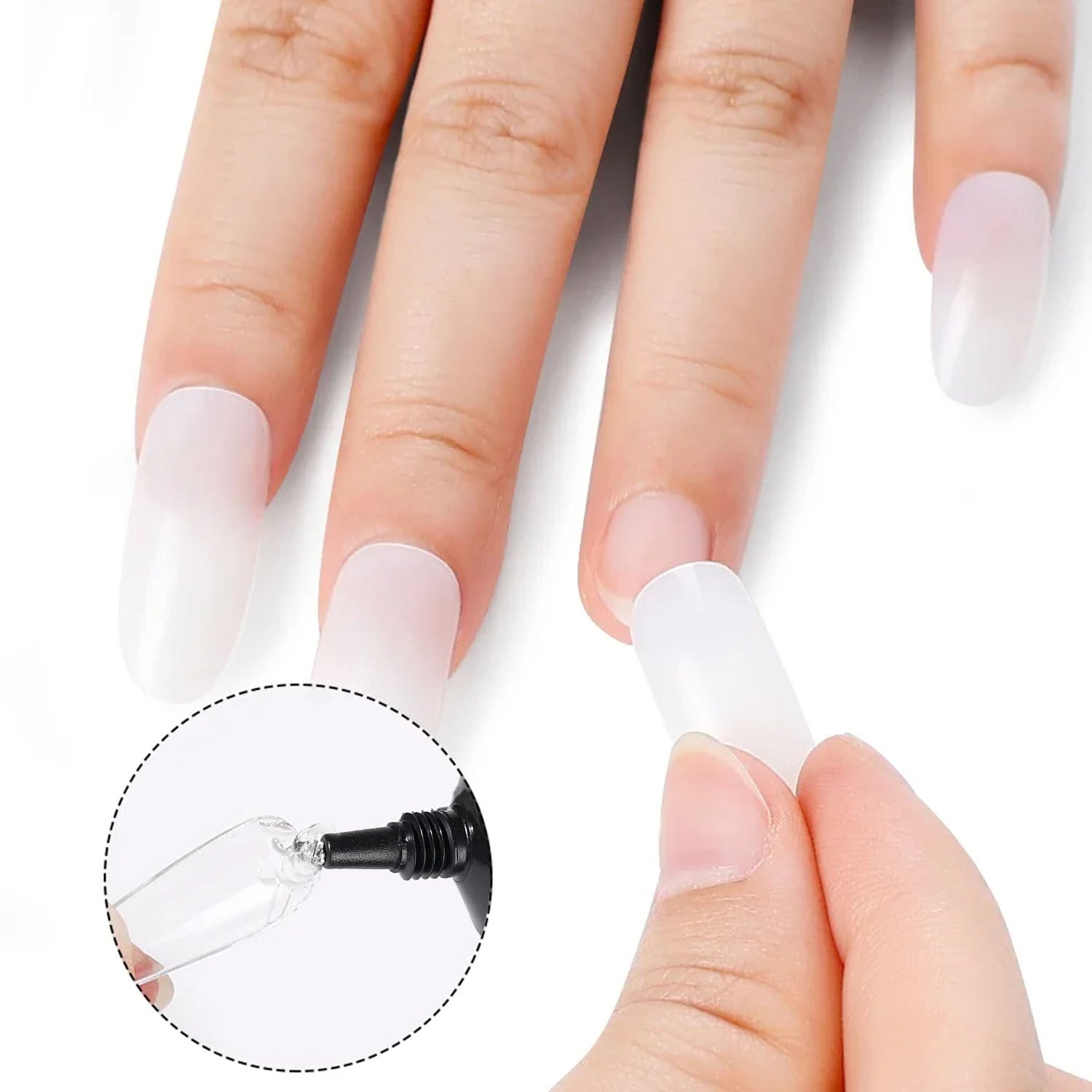 New Upgrade Semi-Solid Glue Without Cure Nail Glue