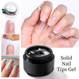 Solid Nail Gel Glue For Nail Tips And Press On Nails Nail Glue
