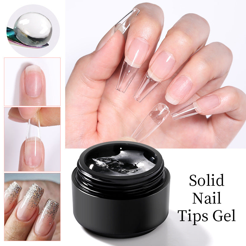 Solid Nail Gel Glue For Nail Tips And Press On Nails Nail Glue